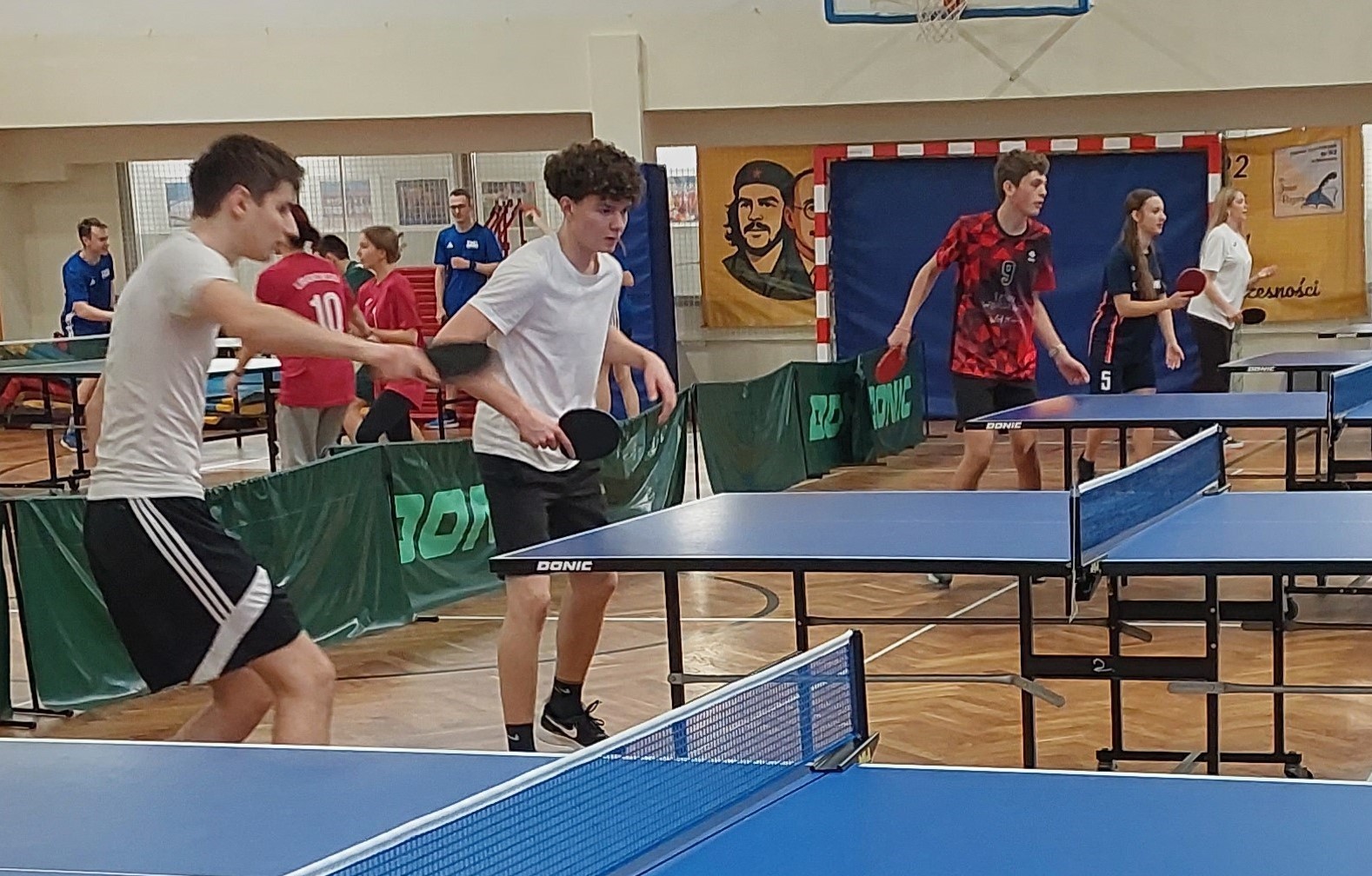 MISTRZOSTWA DZIELNICY ŻOLIBORZ W TENISIE STOŁOWYM SZKÓŁ PONADPODSTAWOWYCH