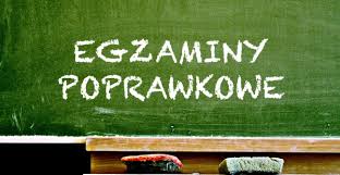 Harmonogram egzaminów poprawkowych - sierpień 2024