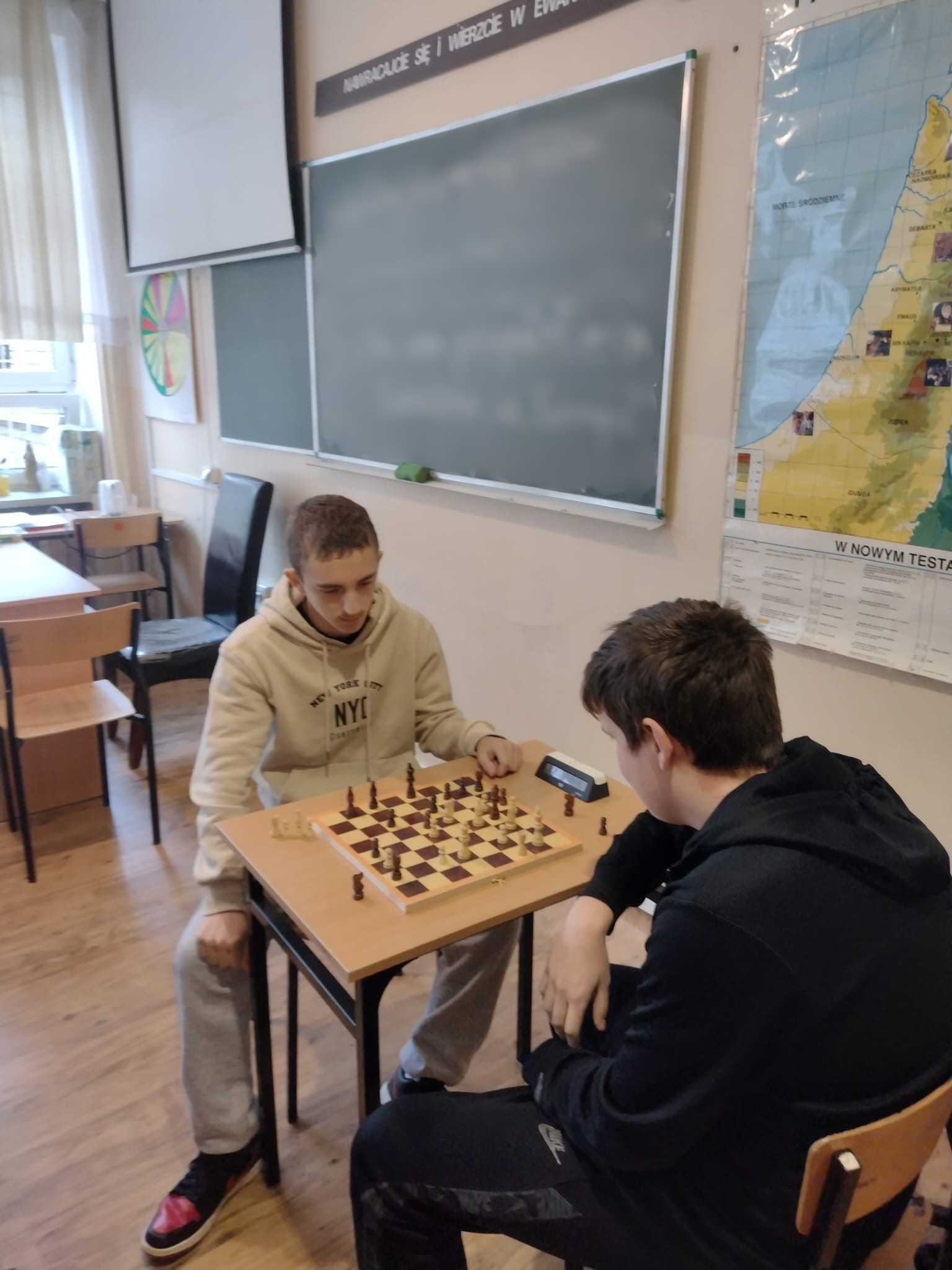 II SZKOLNY TURNIEJ SZACHOWY